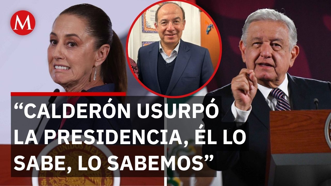 Sheinbaum reconstruye la historia y le refresca la memoria a Calderón