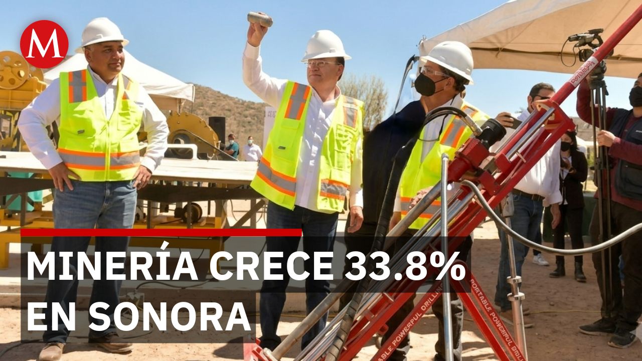 Sonora registra un aumento histórico en exportaciones mineras según datos del INEGI