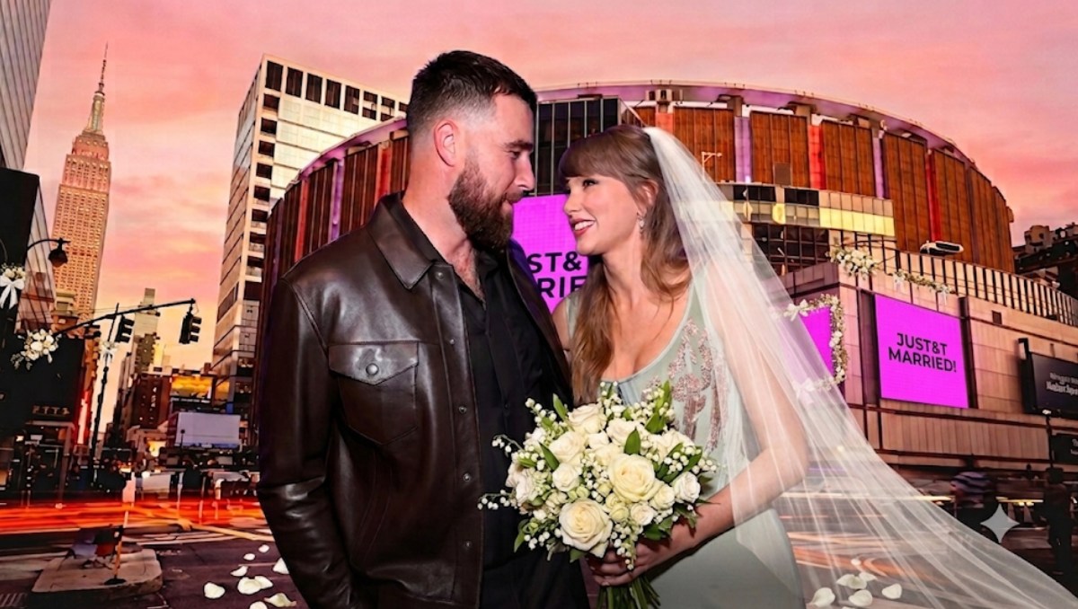 Taylor Swift y Travis Kelce se casan HOY 3 de julio: Sigue EN VIVO la cobertura de la ceremonia (Foto: IA M2)