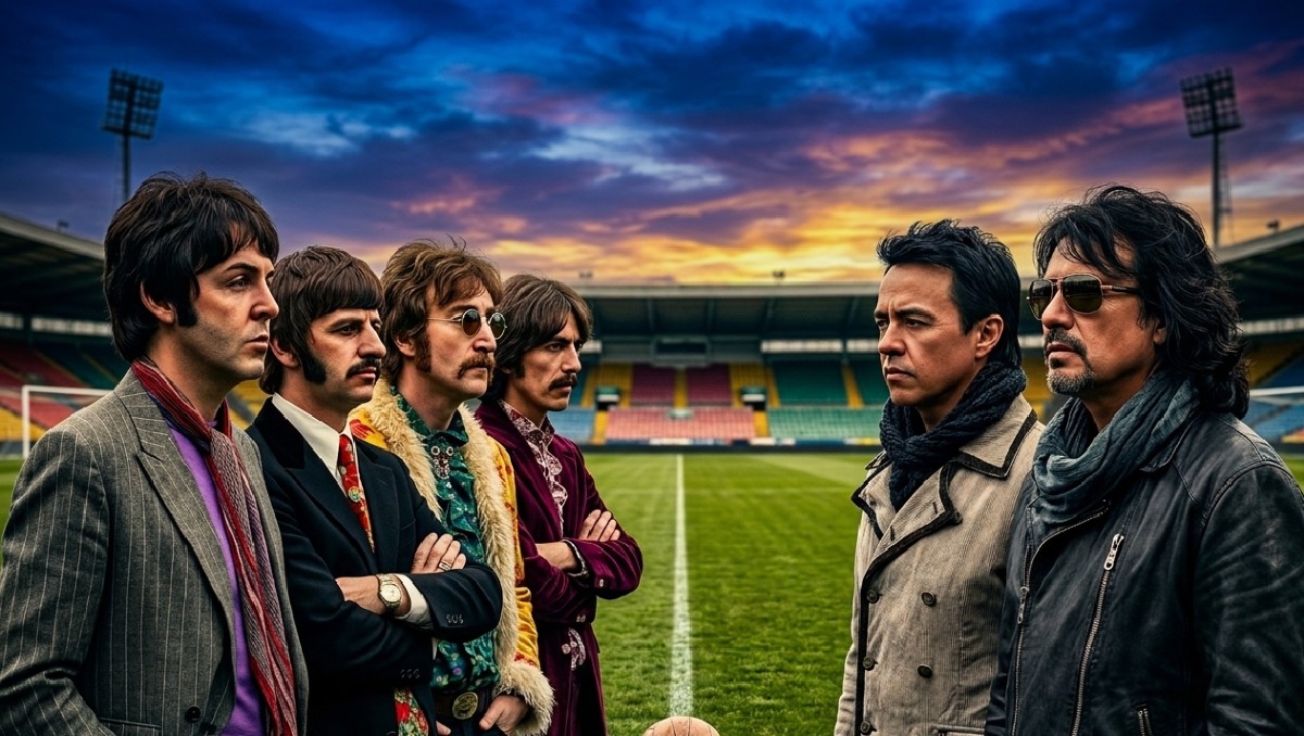 Los Temerarios, The Beatles y más: las comparaciones virales entre México e Inglaterra antes del Mundial. | FOTO: MILENIO