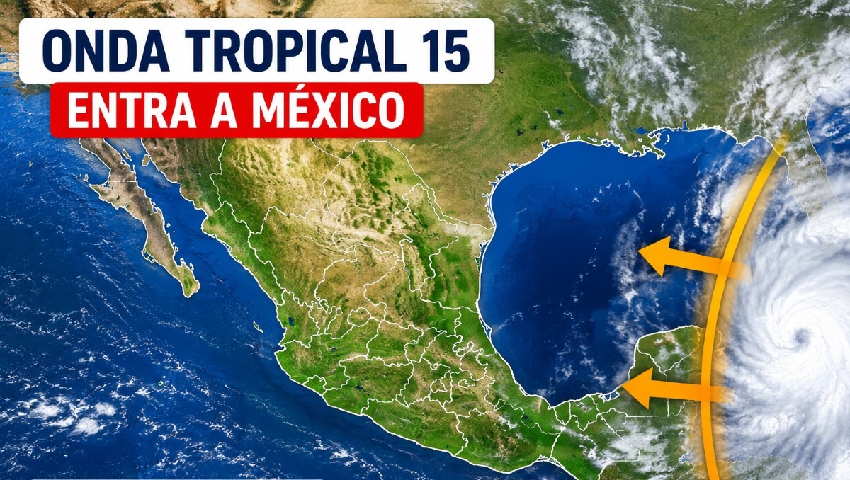 La trayectoria de la onda tropical 15 irá de este a oeste | IA Discover