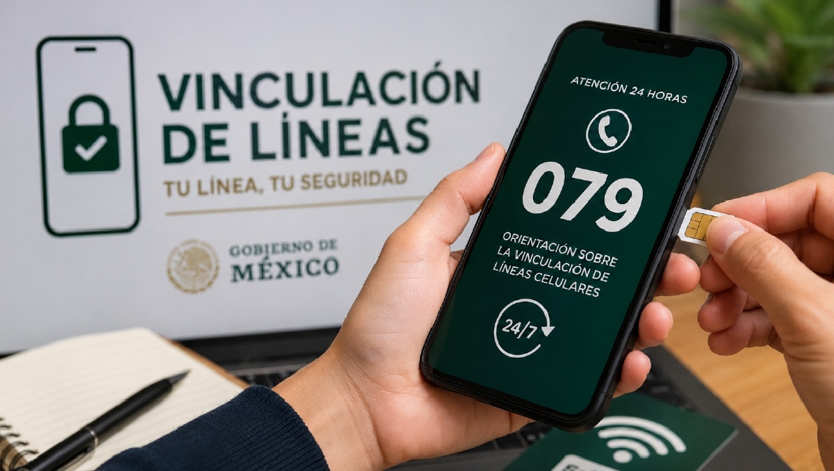 ¿No sabes cómo vincular tu línea celular? Llama al 079 y recibe ayuda | IA DISCOVER