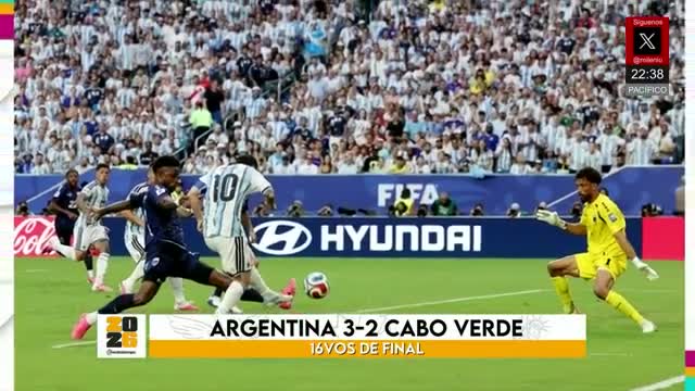 Agónico triunfo de Argentina ante Cabo Verde | Milenio Noticias La Afición, 3 de julio de 2026