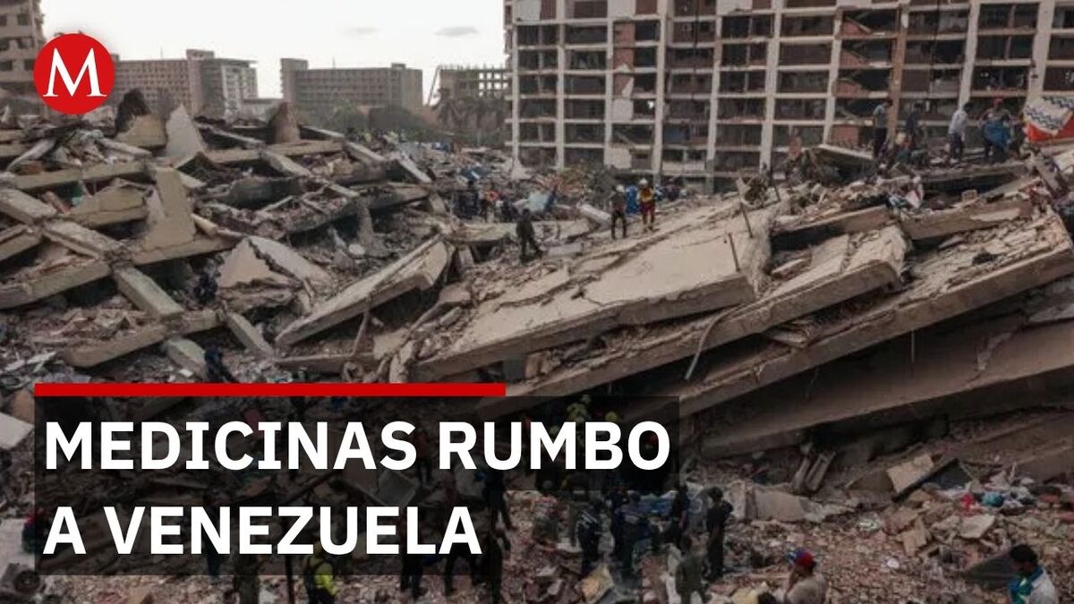 Armada de México carga 400 toneladas de medicinas y plantas tratadoras rumbo a Venezuela