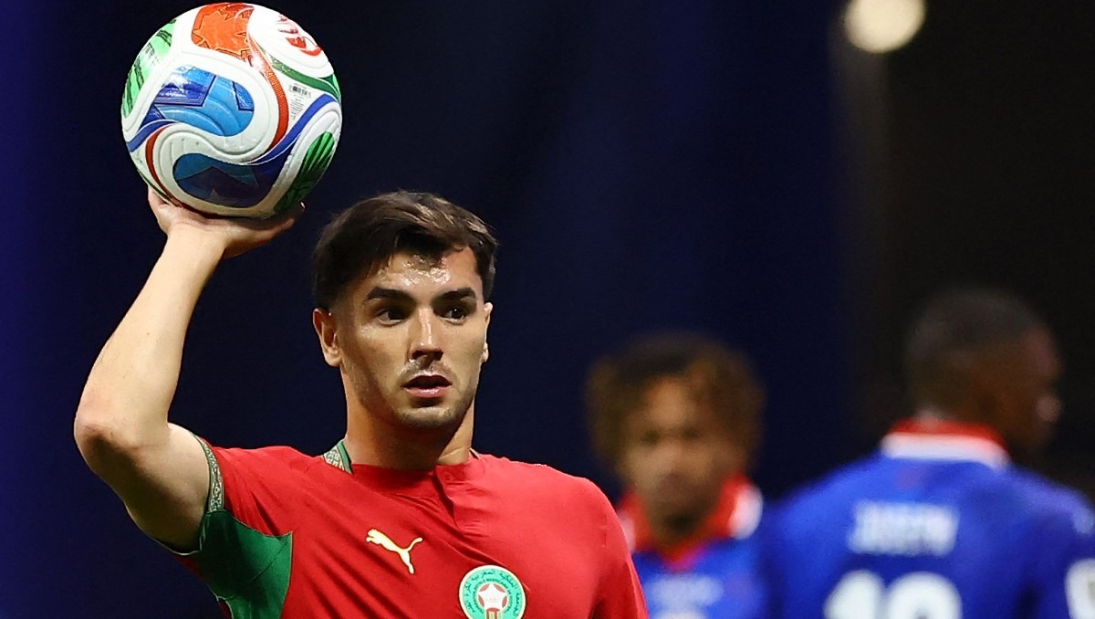 Brahim Díaz descarta pensar en una posible revancha de Marruecos a Francia en el Mundial (Reuters)
