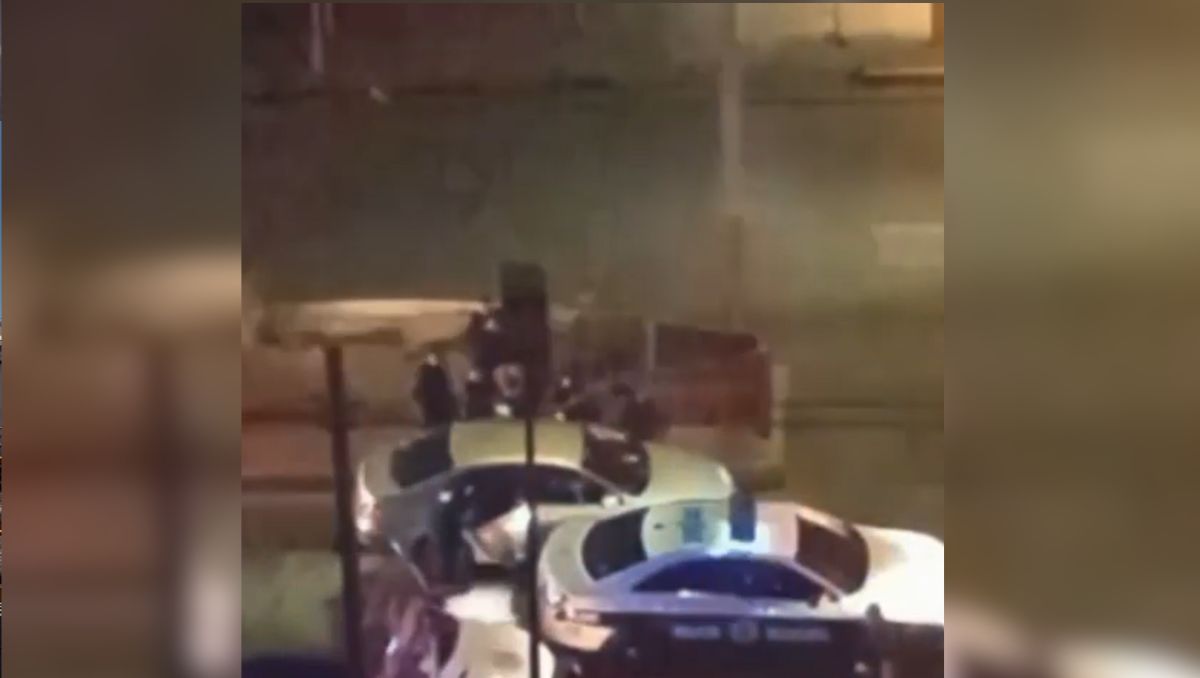 Detienen con apoyo de dron a automovilista que lesionó a un agente al escapar. | Cortesía de Seguridad Pública