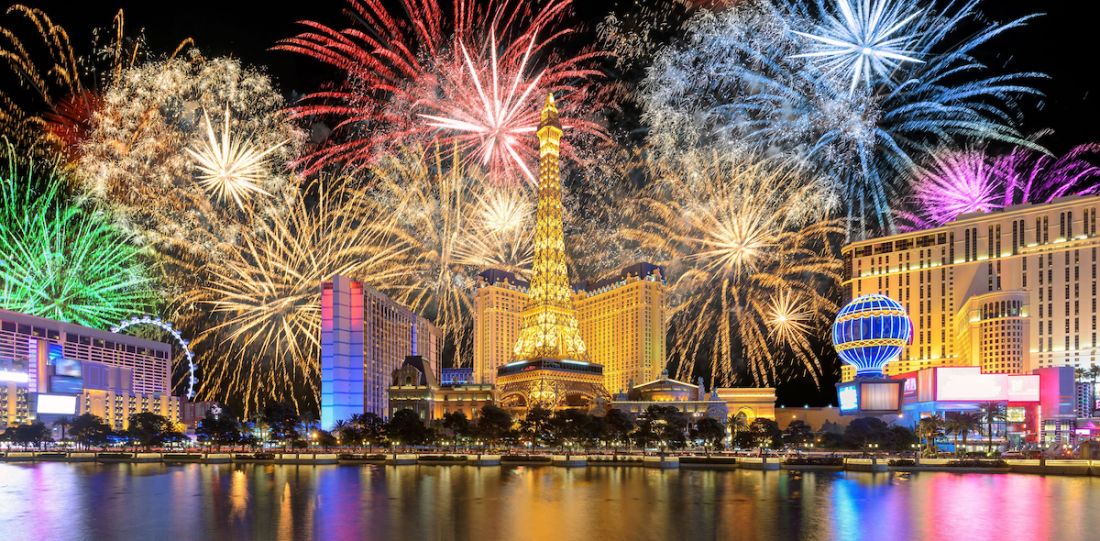 La fiesta por el 250 aniversario de la Independencia de Estados Unidos ilumina La Ciudad de Las Vegas / Especial