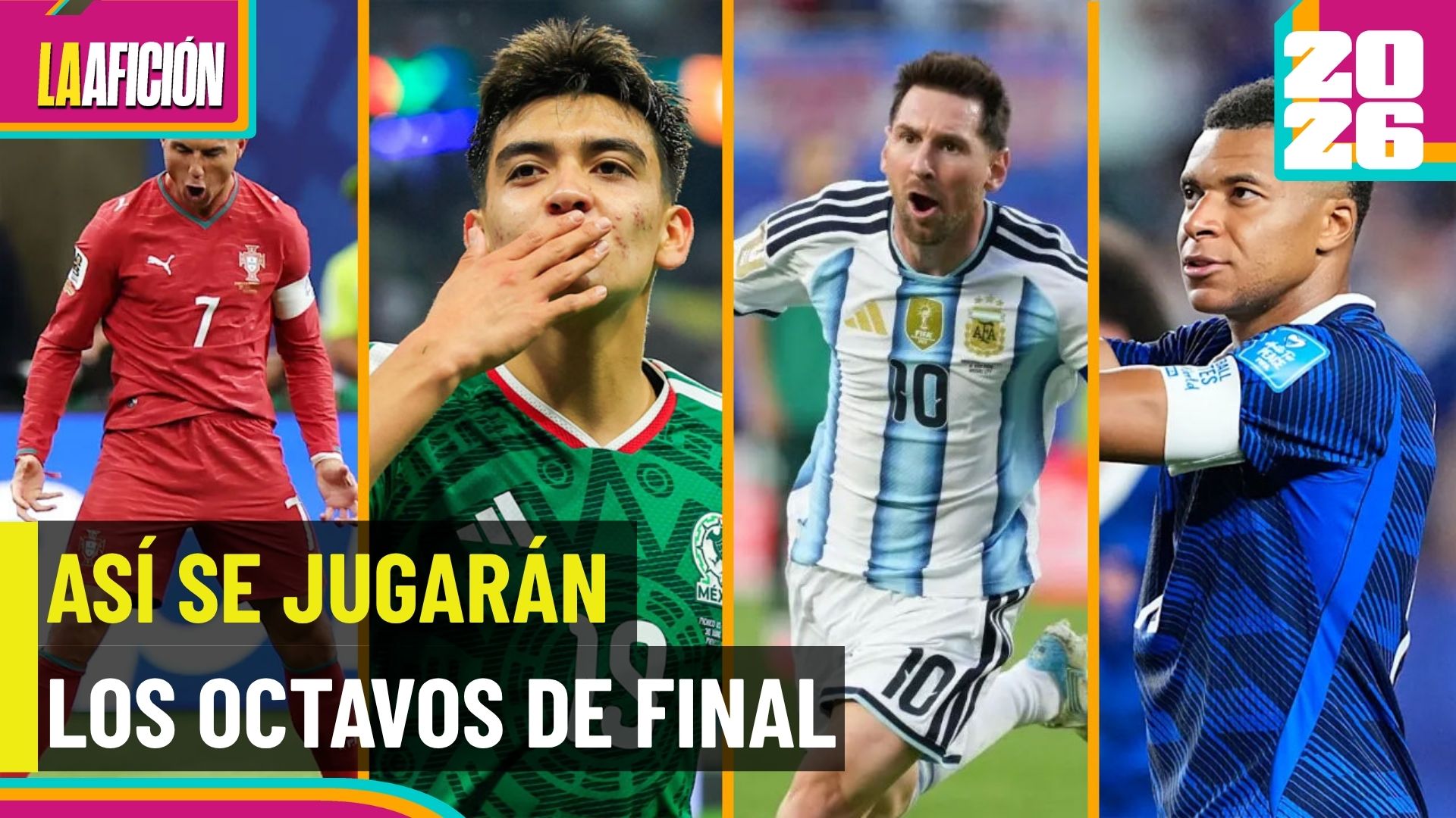 Mundial 2026: Así quedan los partidos de Octavos de Final