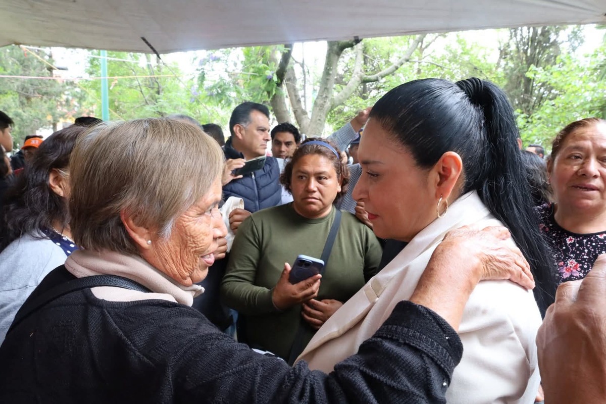 Senadora Ana Lilia Rivera encabeza asambleas informativas en Tlaxcala. | Especial