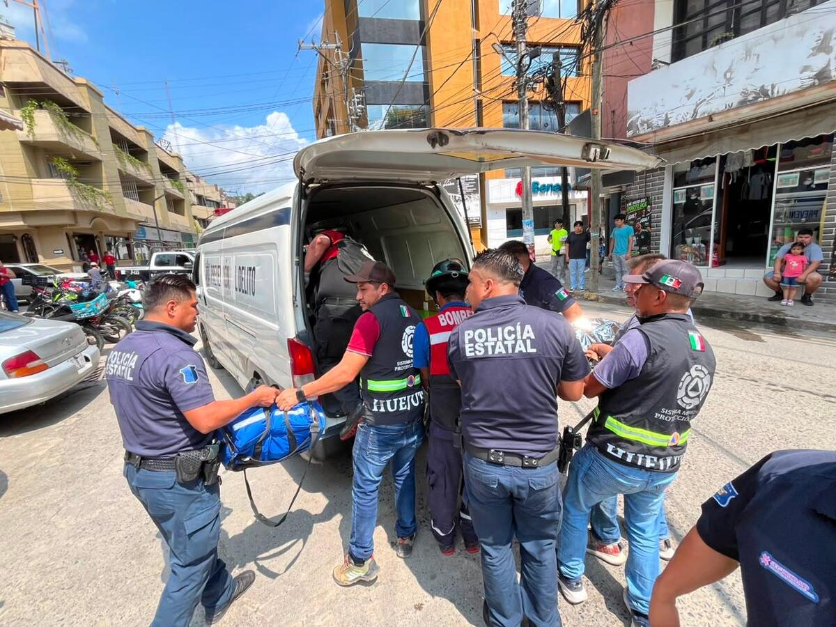 Un trabajador de 52 años resultó lesionado tras recibir una descarga eléctrica. (Cortesía)
