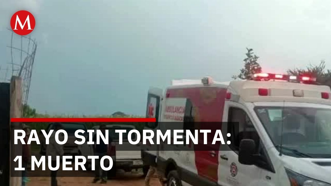 Tragedia en Hidalgo: rayo impacta bajo árbol y mata a hombre sin tormenta visible
