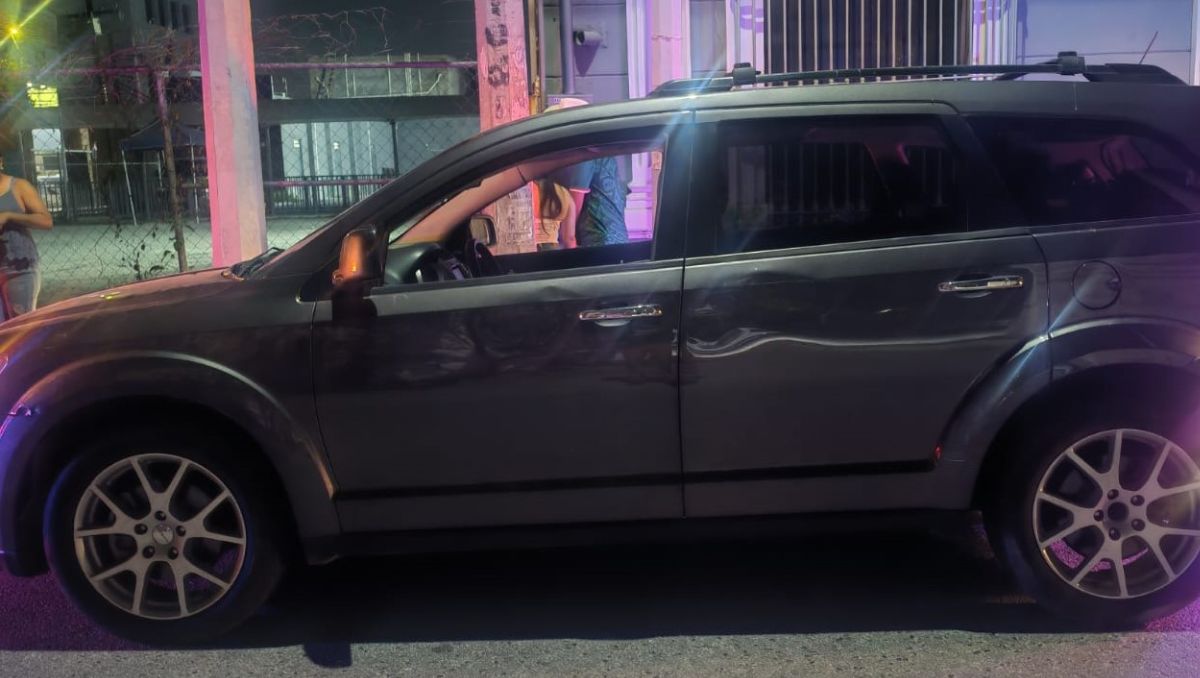 El vehículo fue asegurado en el cruce de las calles Washington y Arista. | Especial