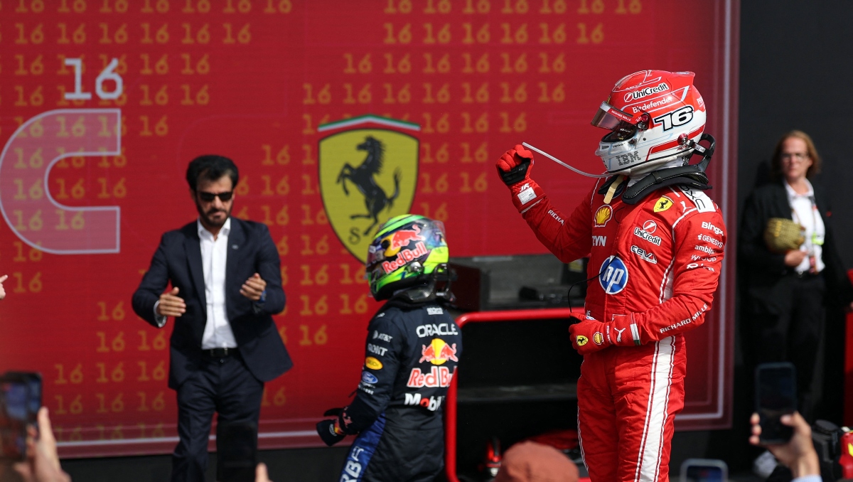 Charles Leclerc se lleva la victoria en el GP de Gran Bretaña; 'Checo' Pérez finaliza en puesto 15 (Reuters)