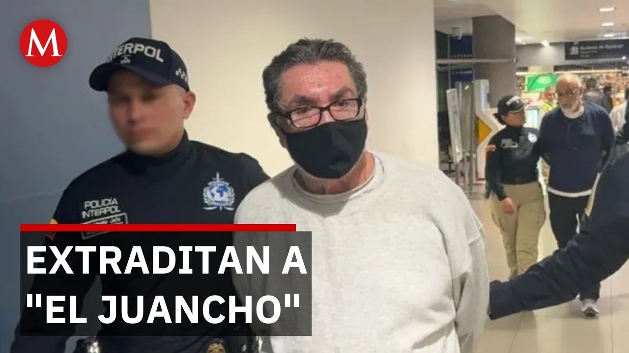 Extraditan a "El Juancho", enlace con cárteles mexicanos