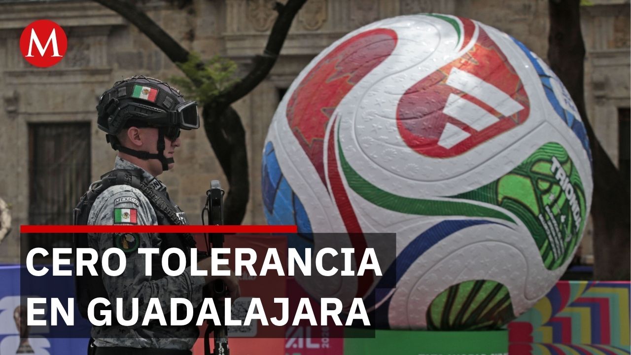 Jalisco anuncia operativo con más de 3 mil elementos para el México vs Inglaterra