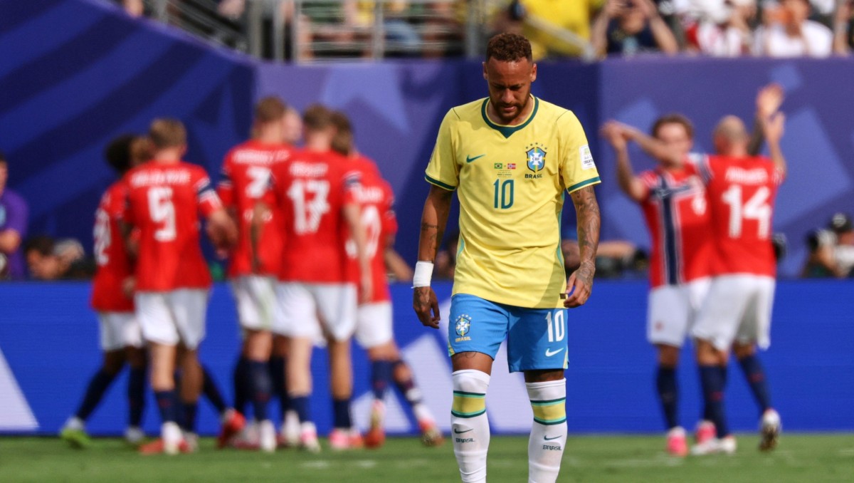 Neymar se retira de la Selección de Brasil después de la eliminació en el Mundial 2026 (AP)