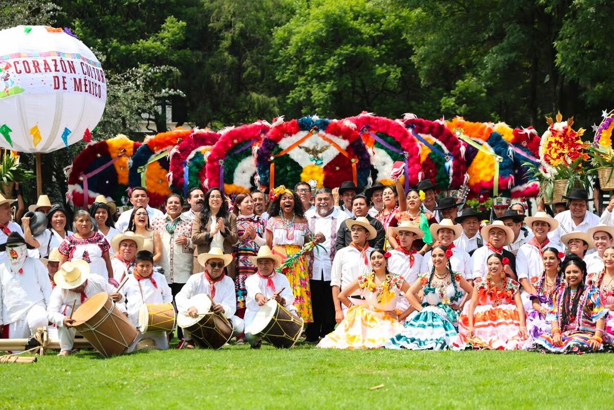 "Oaxaca en Los Pinos", estuvo enmarcada en la estrategia del gobierno de México "Los estados en Los Pinos". | Especial