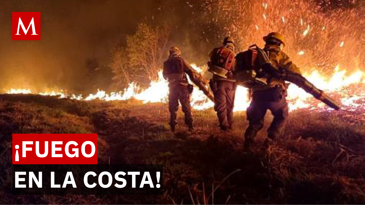 Pánico en España: Confinan a 12 mil personas por brutal incendio en el litoral catalán