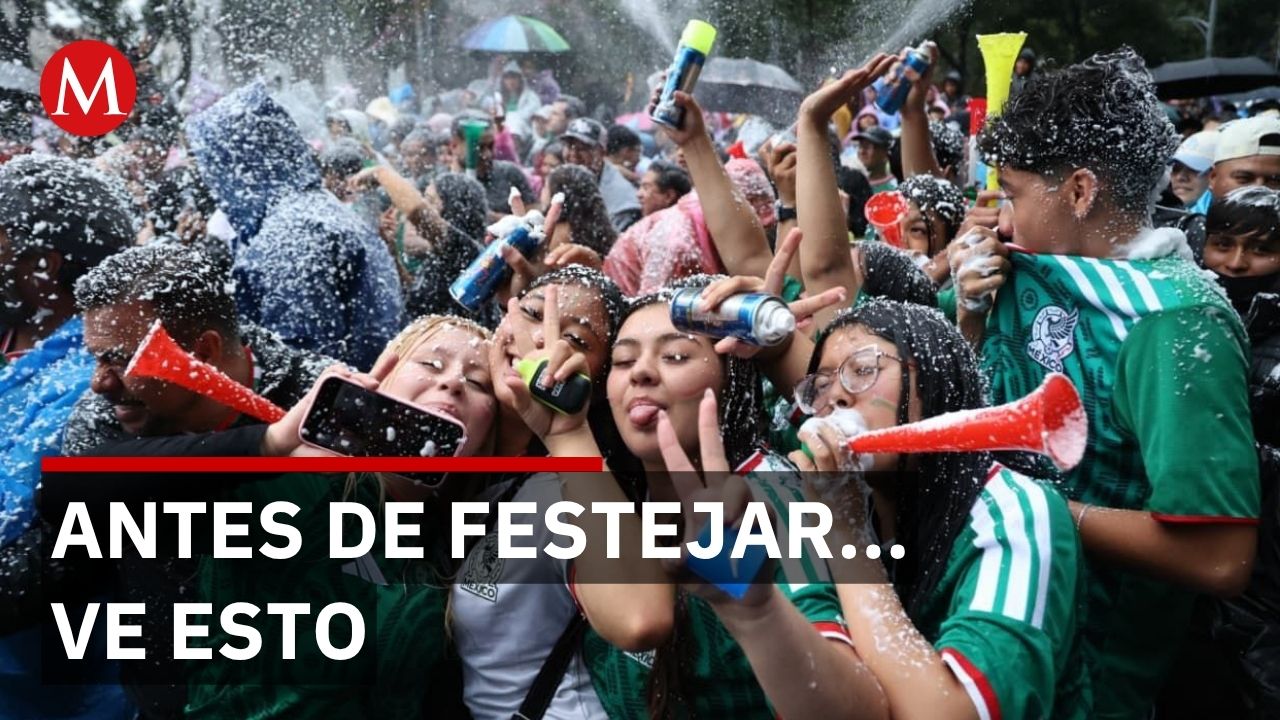 Protección Civil emite recomendaciones para el México vs Inglaterra