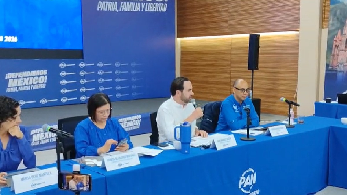 Aldo Márquez estimó que podría haber más renuncias o salidas del PAN. | Juan Carlos Romero.