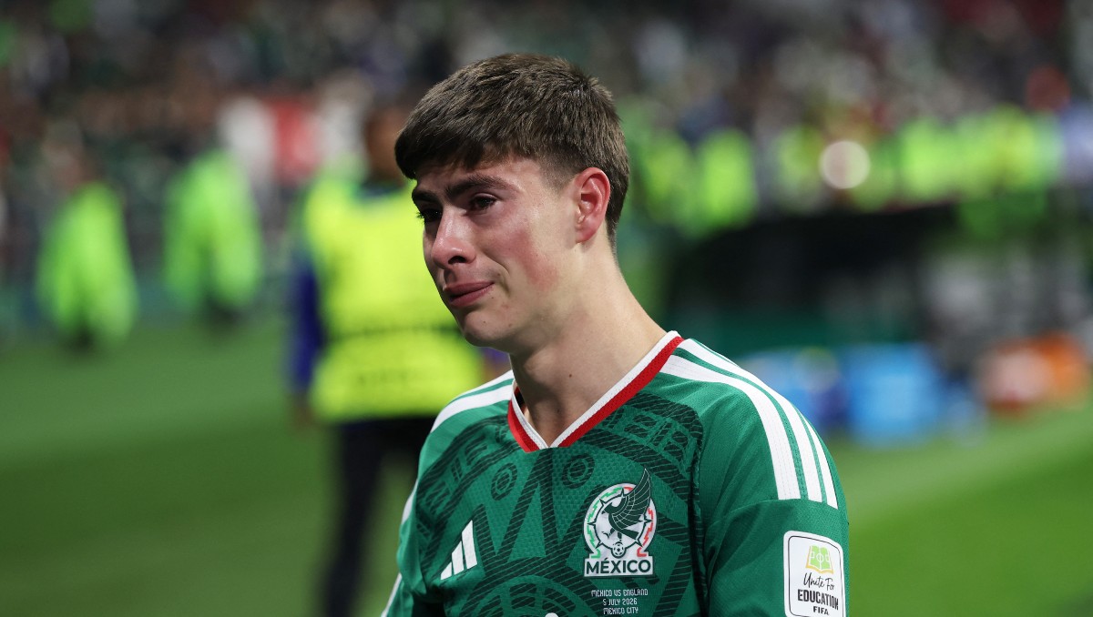 Armando González rompió en llanto tras la eliminación de México (Reuters)