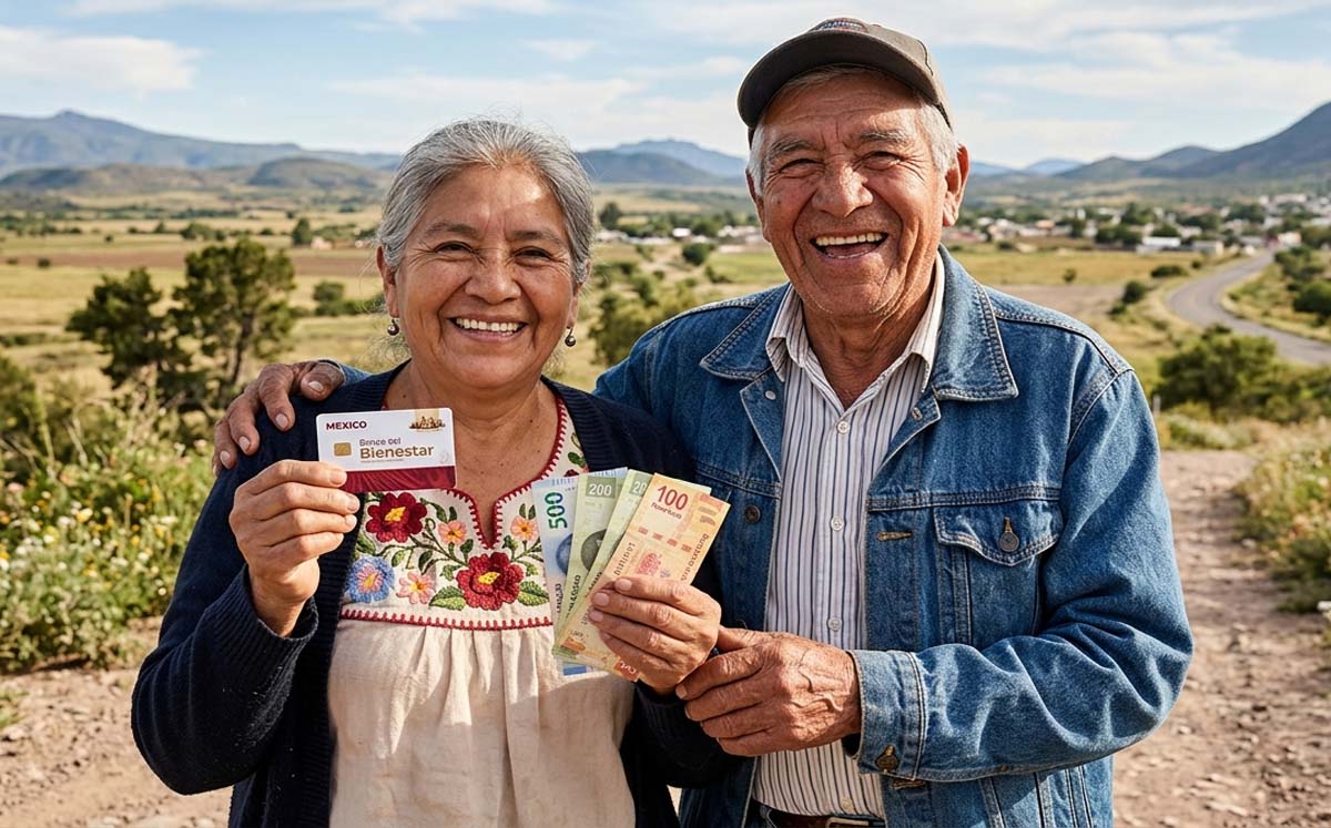 Calendario de pago de la Pensión del Bienestar en La Laguna. | Foto: Generada con IA