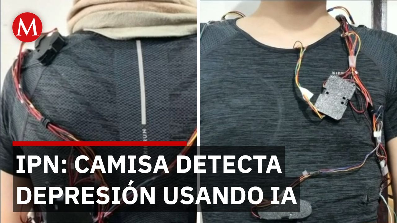 Camisa inteligente con sensores detecta síntomas de depresión y ansiedad de forma precisa usando IA