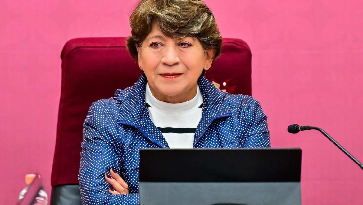 Delfina Gómez llama a fortalecer las labores de seguridad para prevenir y combatir la delincuencia. | Foto: Especial