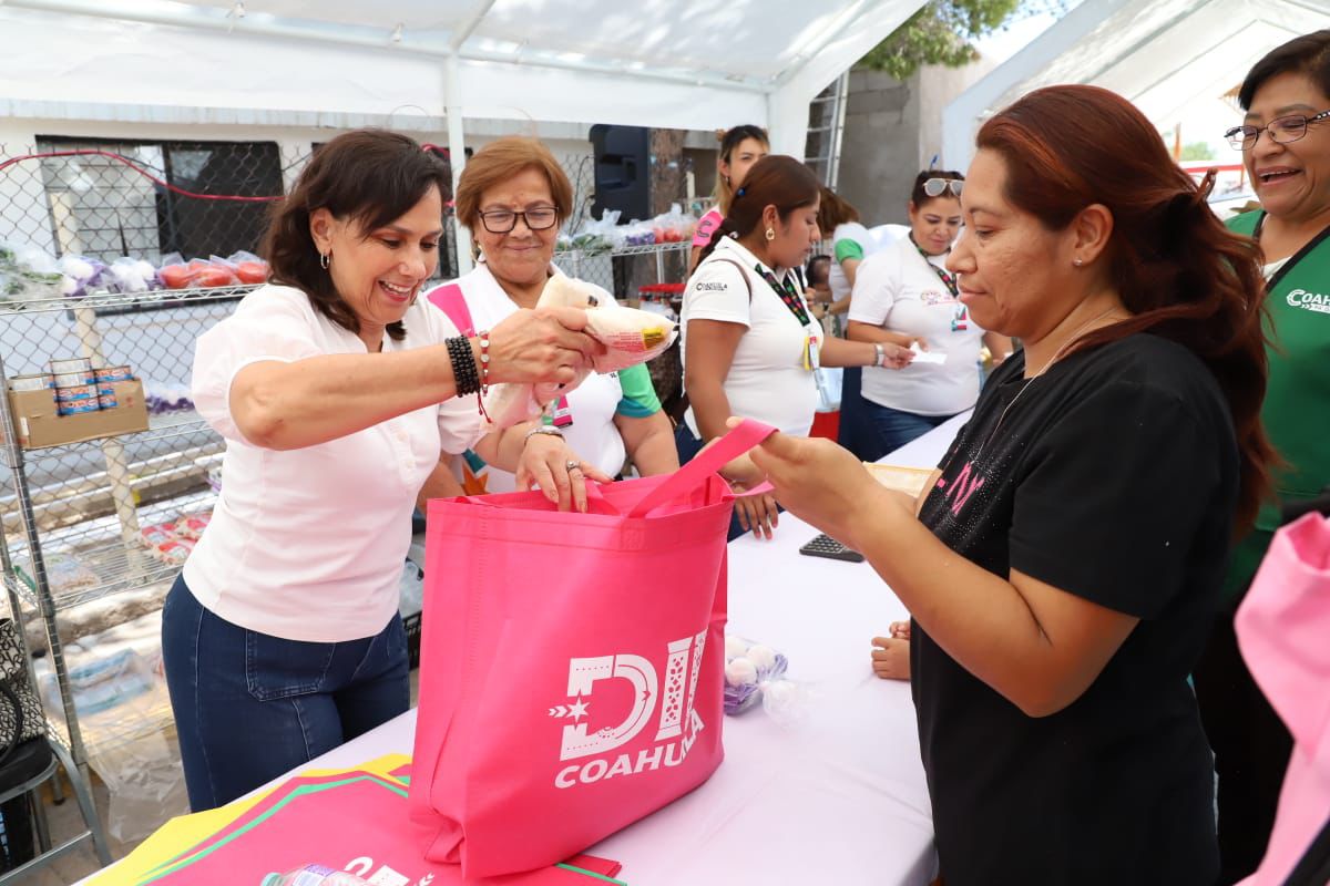 DIF Coahuila lleva programas de inclusión y bienestar a comunidades.| Cortesía.