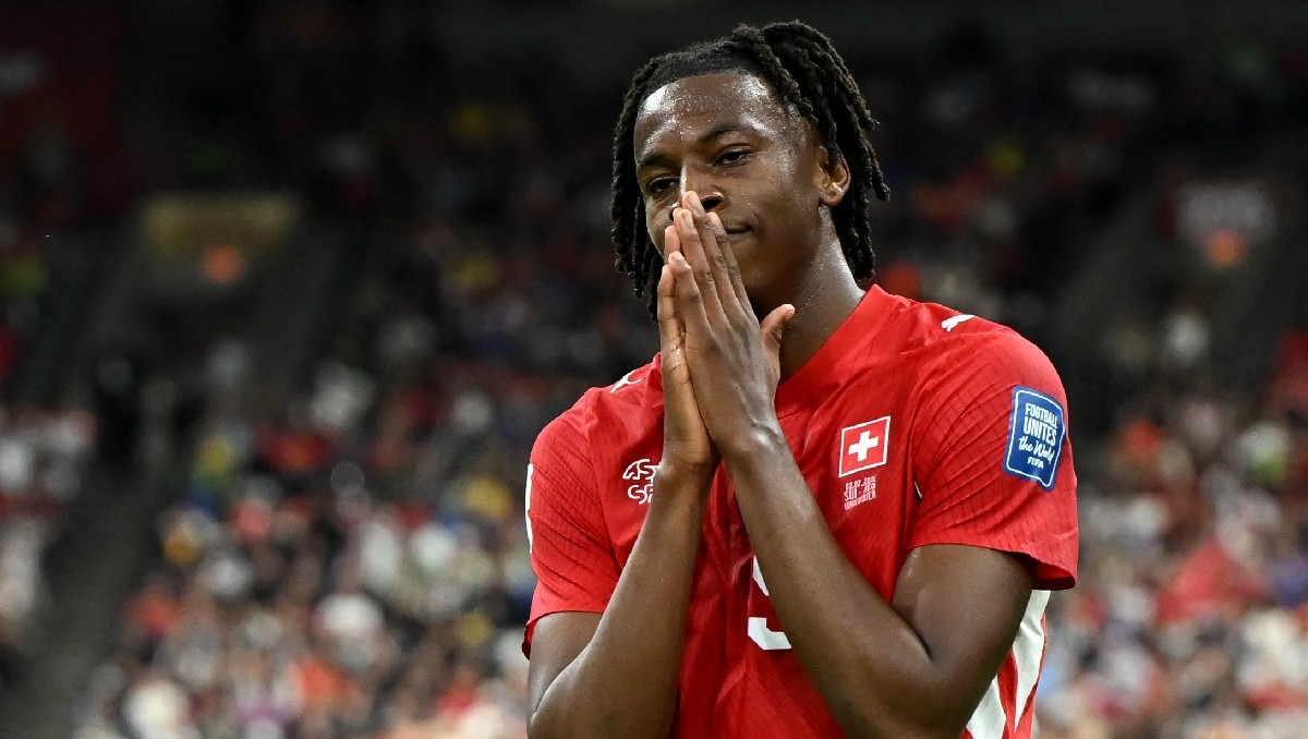 Djibril Sow es uno de los tres jugadores de Suiza que están en duda para enfrentar los Octavos de Final ante Colombia. (Agencia Reuters)