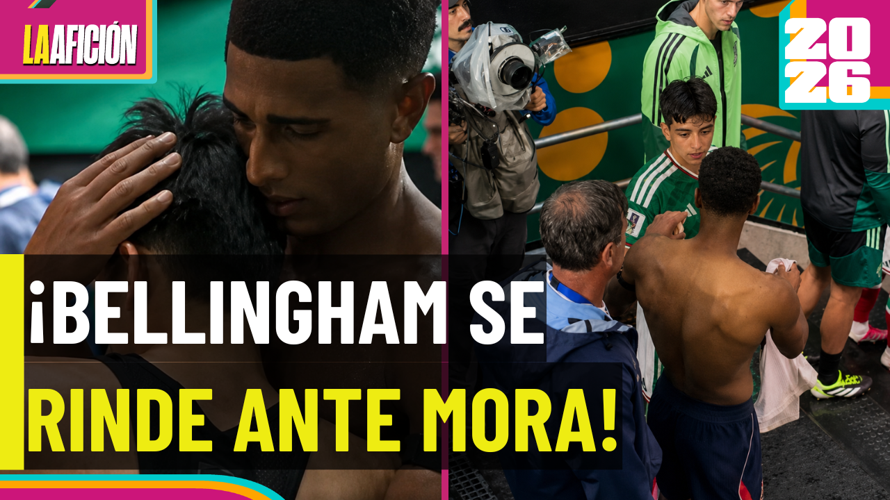 El emotivo gesto de Bellingham con Gilberto Mora