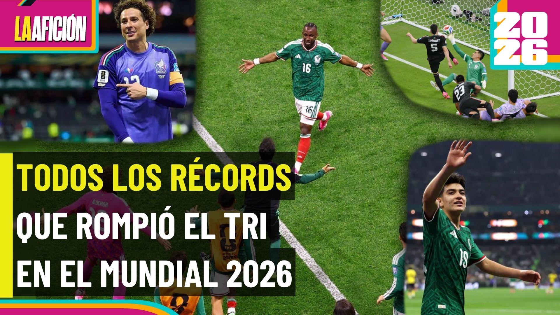 Estos fueron los récords que rompió la selección mexicana en el Mundial 2026
