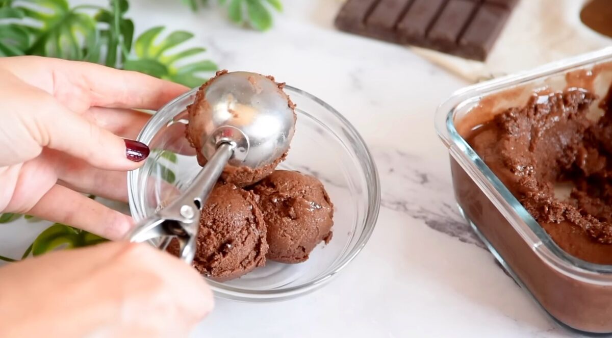 Helado de chocolate sin azúcar: ¿Cómo hacerlo? | YouTube