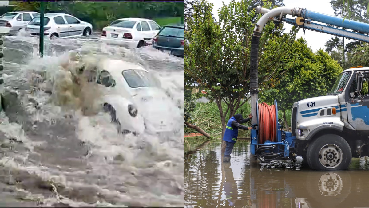 Inundación en Huejotzingo | Especial / Melanie Torres