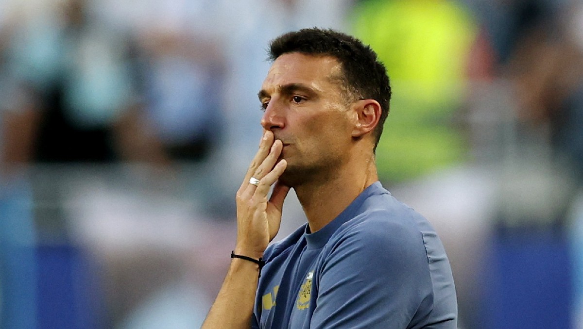 Lionel Scaloni, entrenador de la Selección de Argentina (Reuters)