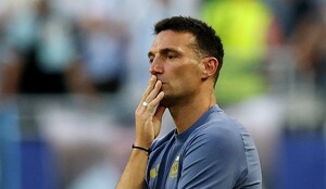 Lionel Scaloni, entrenador de la Selección de Argentina