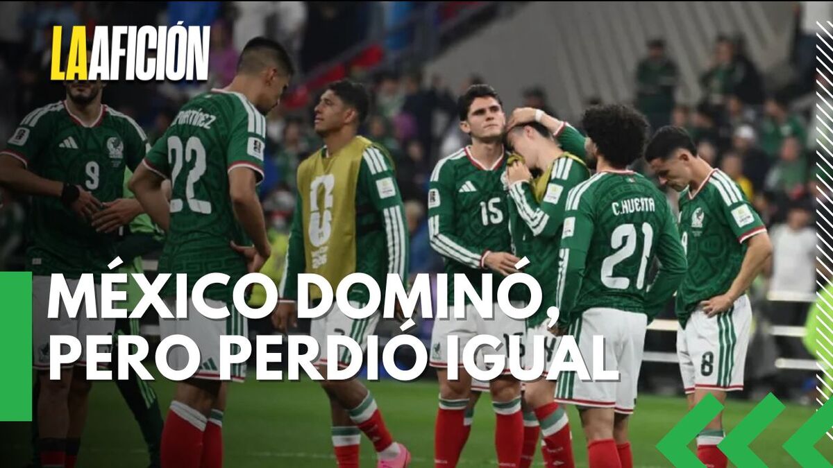 México controló el juego ante Inglaterra pero cayó; Aguirre justifica sus cambios fallidos