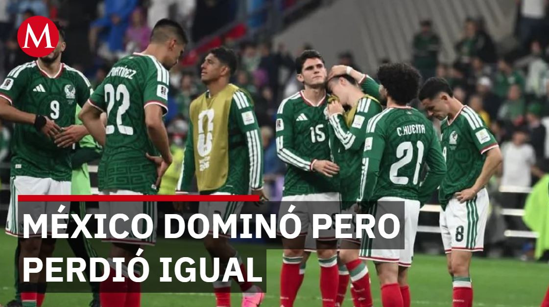 México controló el juego ante Inglaterra pero cayó; Aguirre justifica sus cambios fallidos