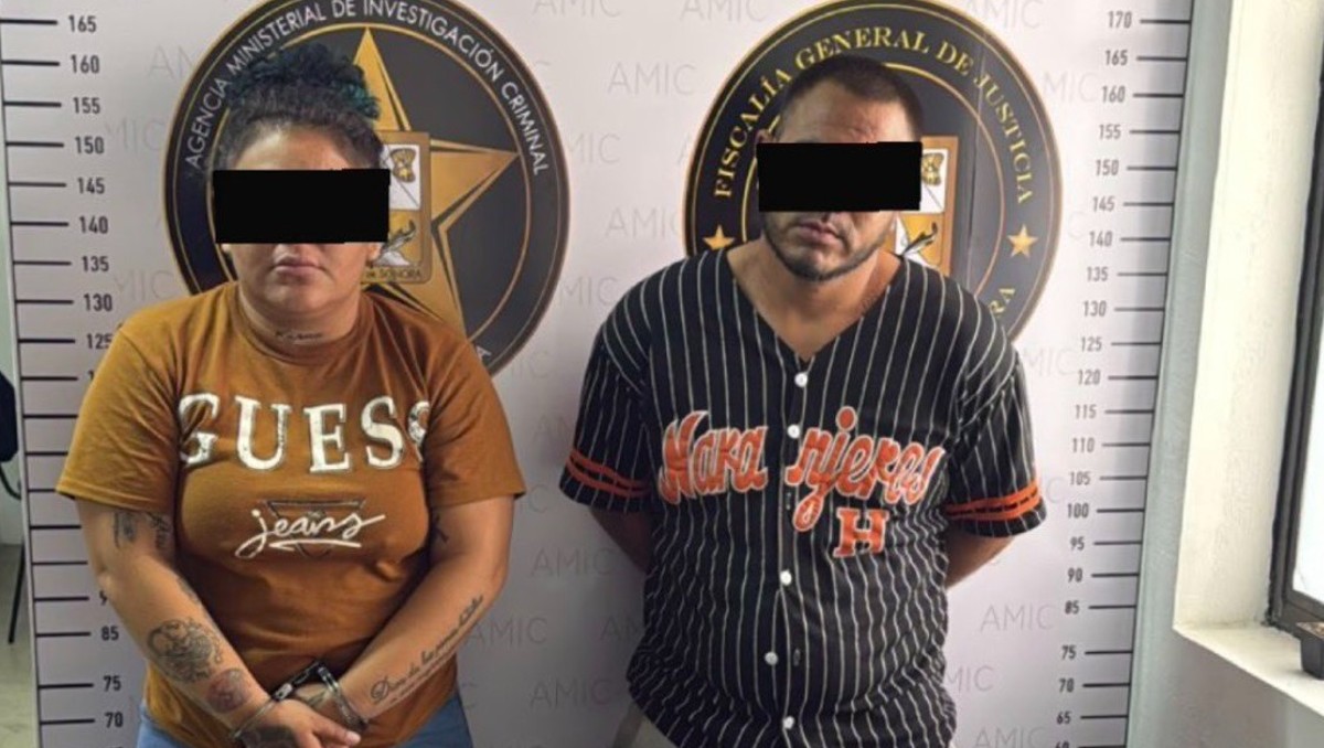 Dos personas fueron detenidas por el asesinato de un custodio en Hermosillo. | Foto: Fiscalía de Sonora