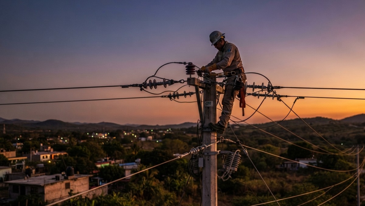 Es real. CFE suspenderá ENERGÍA ELÉCTRICA en estas comunidades de Acapulco. (Imagen generada con IA)
