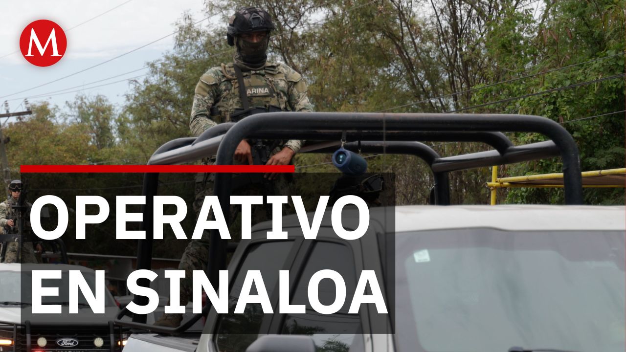 Reportan saldo preliminar tras enfrentamientos durante operativo en El Rosario, Sinaloa