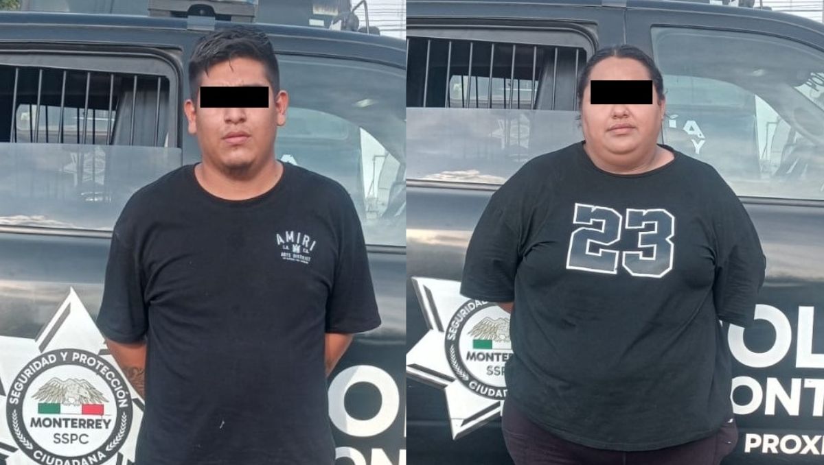 Rogelio Joan “N” y Andrea Guadalupe “N”, ambos de 24 años fueron detenidos. | Especial