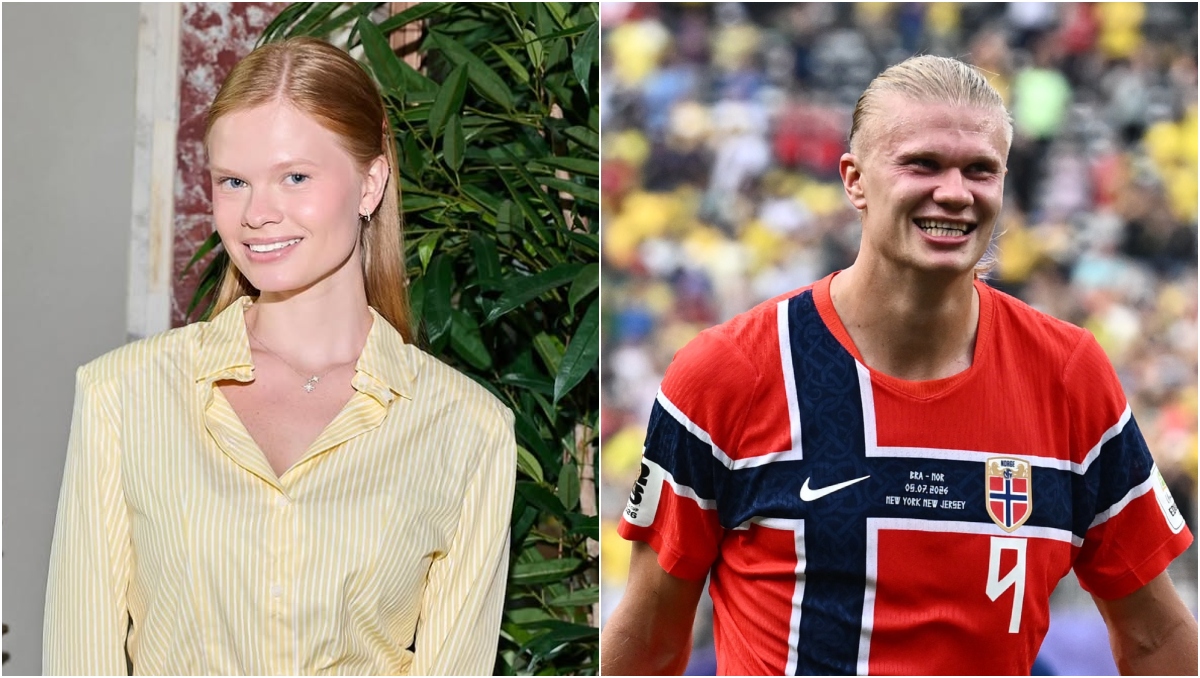 Anastasia Kostromitina, la modelo viral por su parecido a Erling Haaland (Instagram @nas__kos / Reuters)