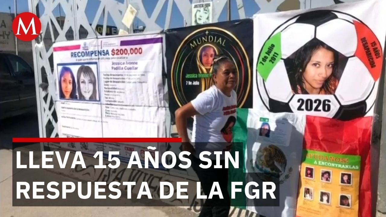 A 15 años de desaparición, fiscalía investiga a Jessica Ivonne solo los fines de semana