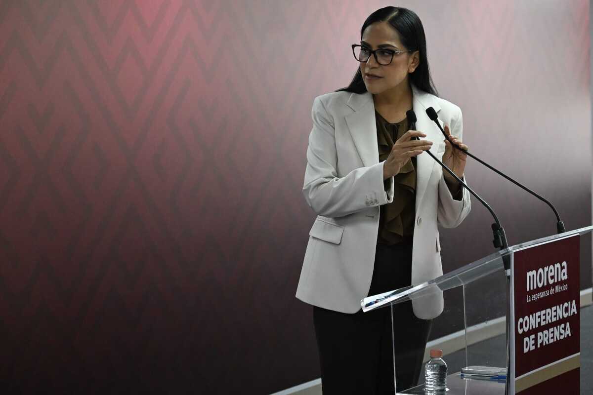Ariadna Montiel destacó el aniversario número 8 de la victoria de Andrés Manuel López Obrador. | Daniel Augusto