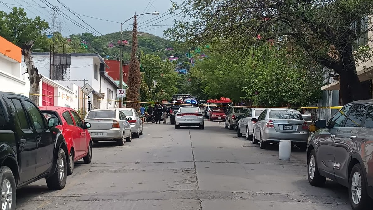 El ataque se reportó en el cruce de las calles 5 de Febrero y Guanajuato. Foto: Lolita Lastra