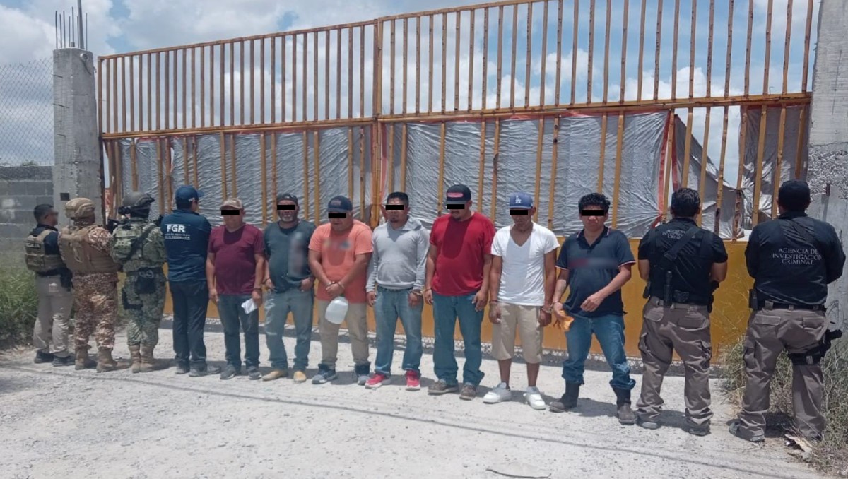 Autoridades detuvieron a 13 personas en cinco entidades. | Foto: Gabinete de Seguridad
