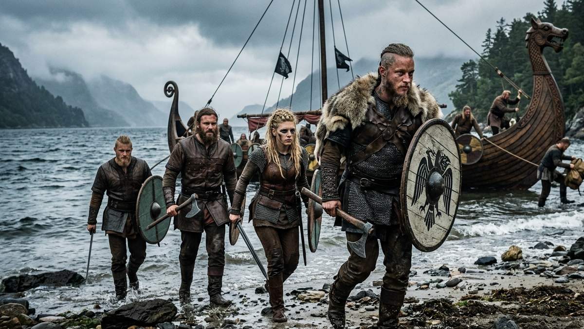 Bloodaxe, una nueva historia después de la serie 'Vikings'. | IA