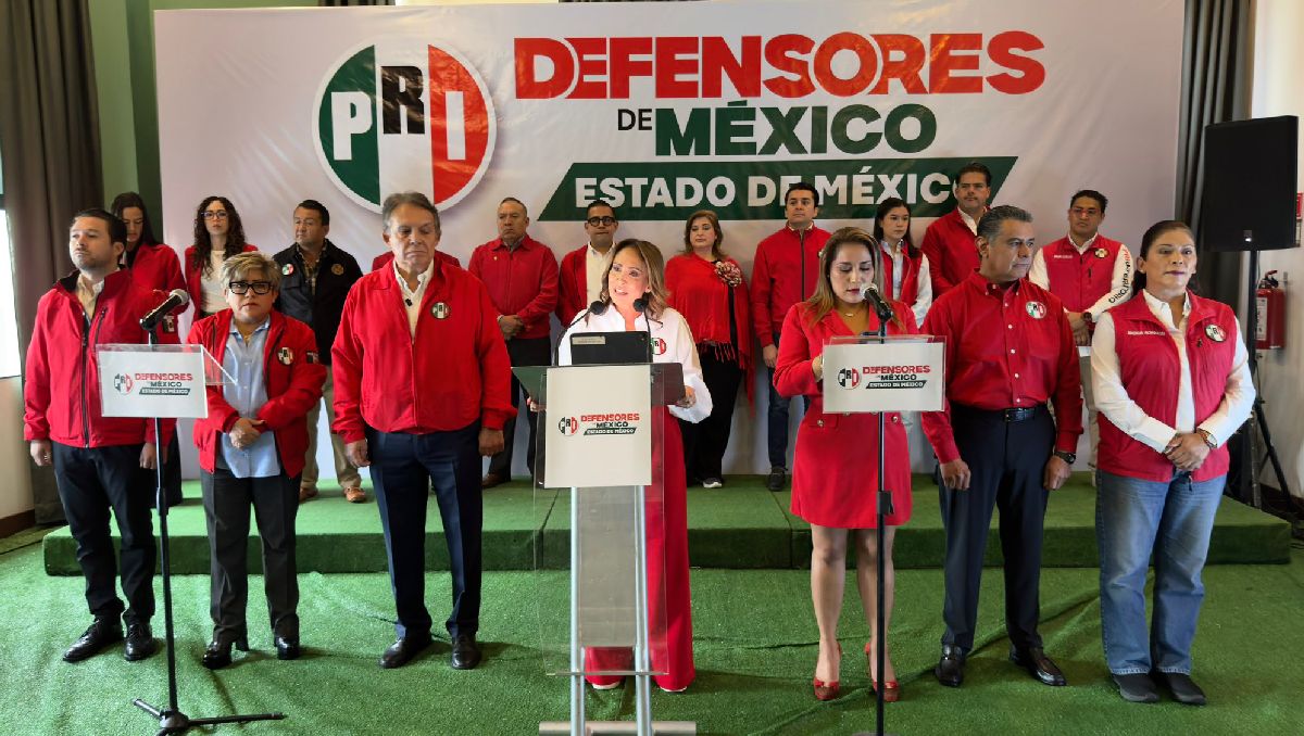 Cristina Ruiz, dirigente estatal del PRI, da comienzo a la etapa de cercanía con el pueblo. Foto: PRI Estado de México