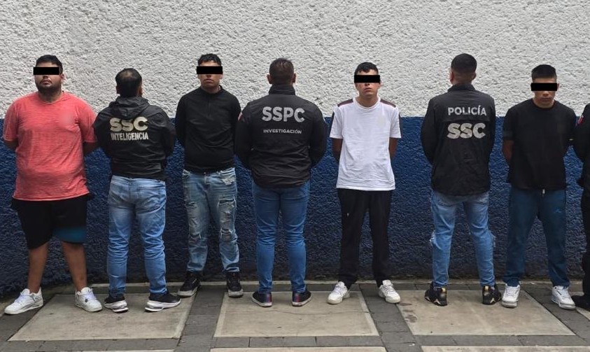 Los detenidos fueron identificados como Osvaldo Aldair 'N', Maximiliano Farid 'N', Joaquín 'N', y Ángel Eduardo 'N'. | Especial
